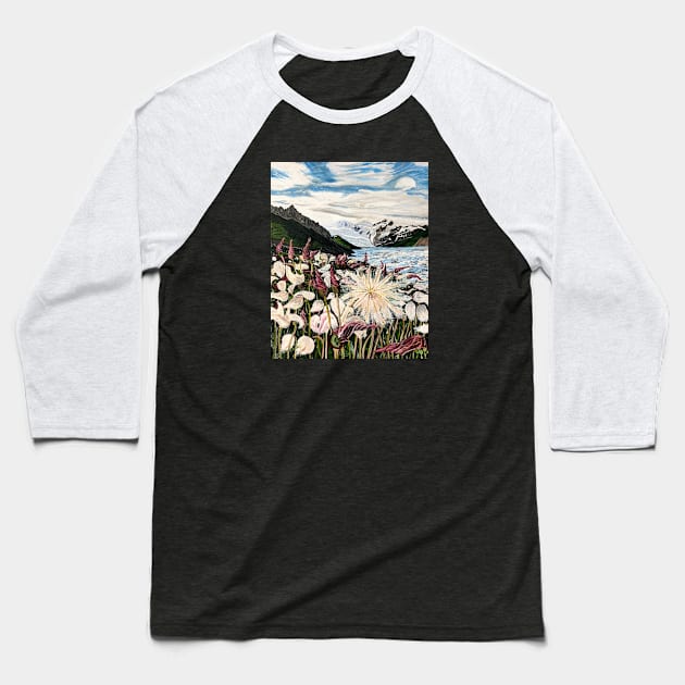 Dryas in Wrangell - St. Elias National Park Baseball T-Shirt by realartisbetter